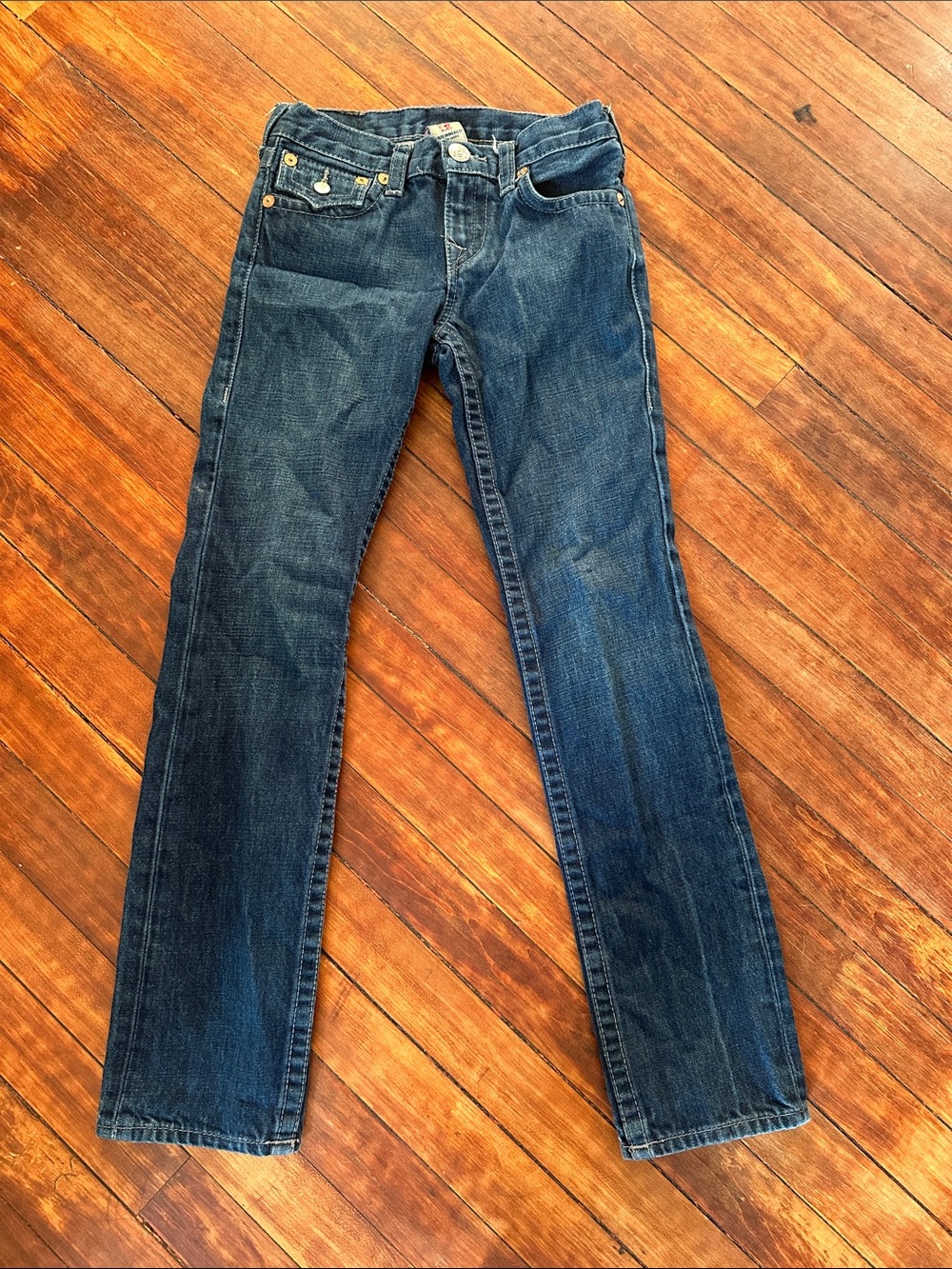 True Religion Kids Dark Blue Denim Jeans RN# 112790 11 Slim